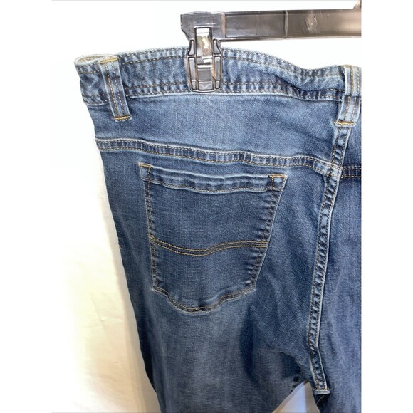 Prana Men’s Straight Jeans Size 40x34 Blue Western Rodeo Cowboy Zip Fly Rise 12 - Picture 11 of 12